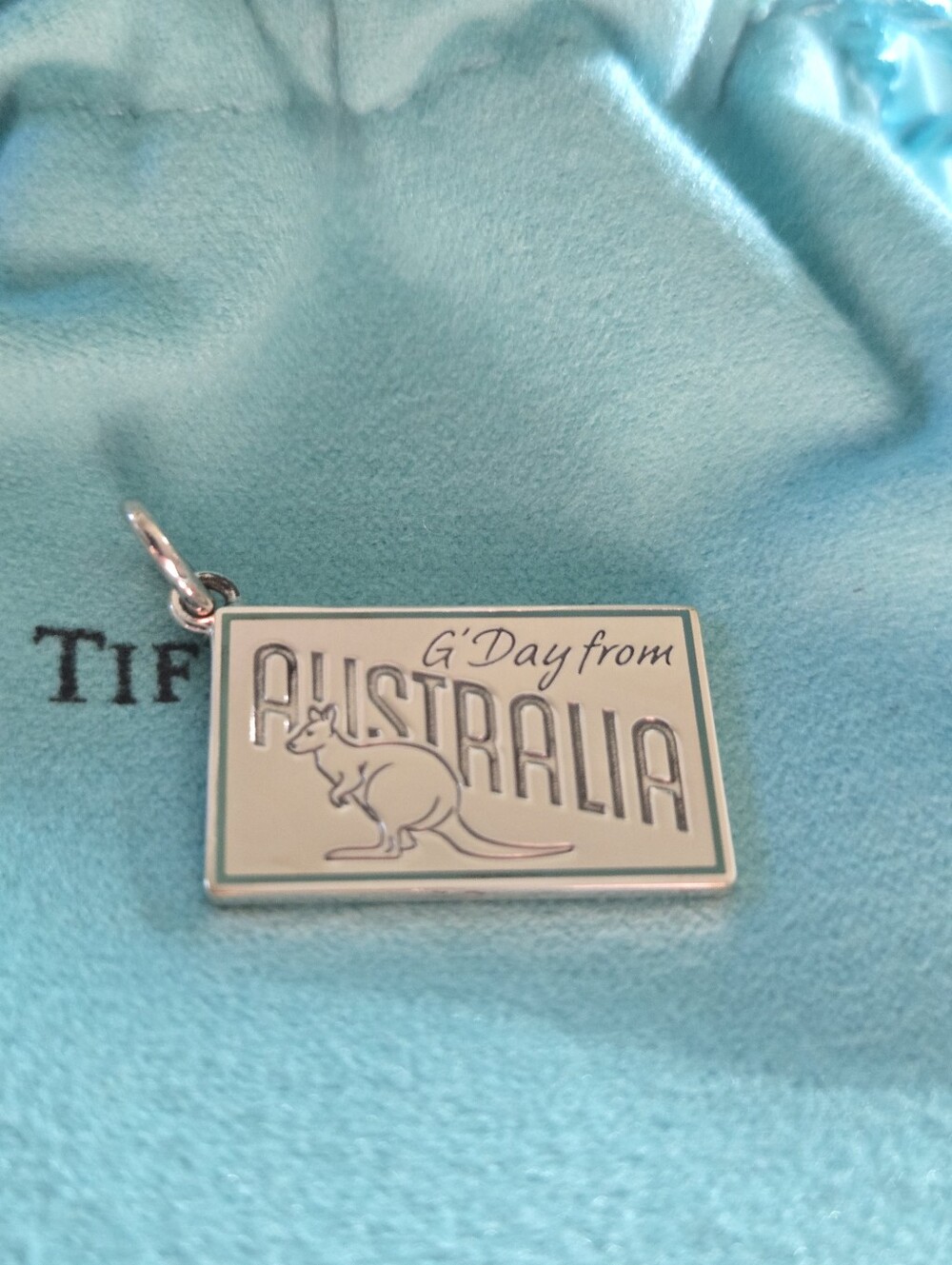 Tiffany & Co Australia Postcard Charm